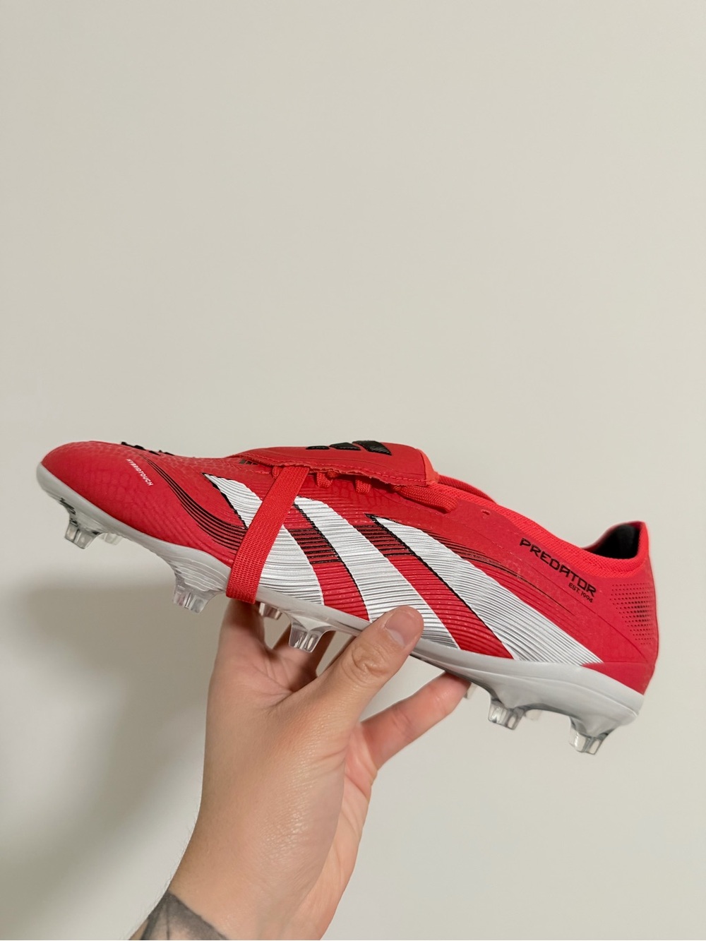 Adidas Predator Pro FT FG Lucid Red Core Black JR0441 Men’s Size 8 NWT